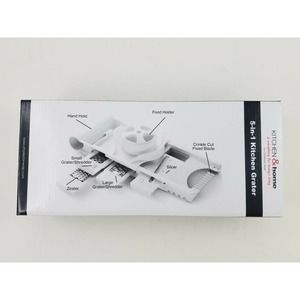 5 in 1 Kitchen Grater by Charleston Wrap